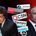 Revelan que Rusia habría financiado una campaña en medios argentinos para desacreditar a Javier Milei
