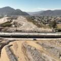 Avanza la construcción de los nuevos puentes sobre el río Vaqueros