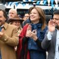 Sáenz y Pettovello pusieron en marcha el Tren 25 de Mayo en Salta