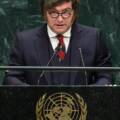 Milei reivindicó Malvinas ante la ONU y cuestionó con dureza a Naciones Unidas